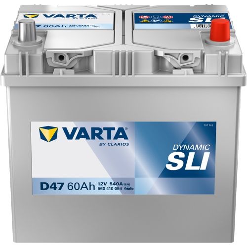 Varta D47 Car Battery Type 005L (560410054)
